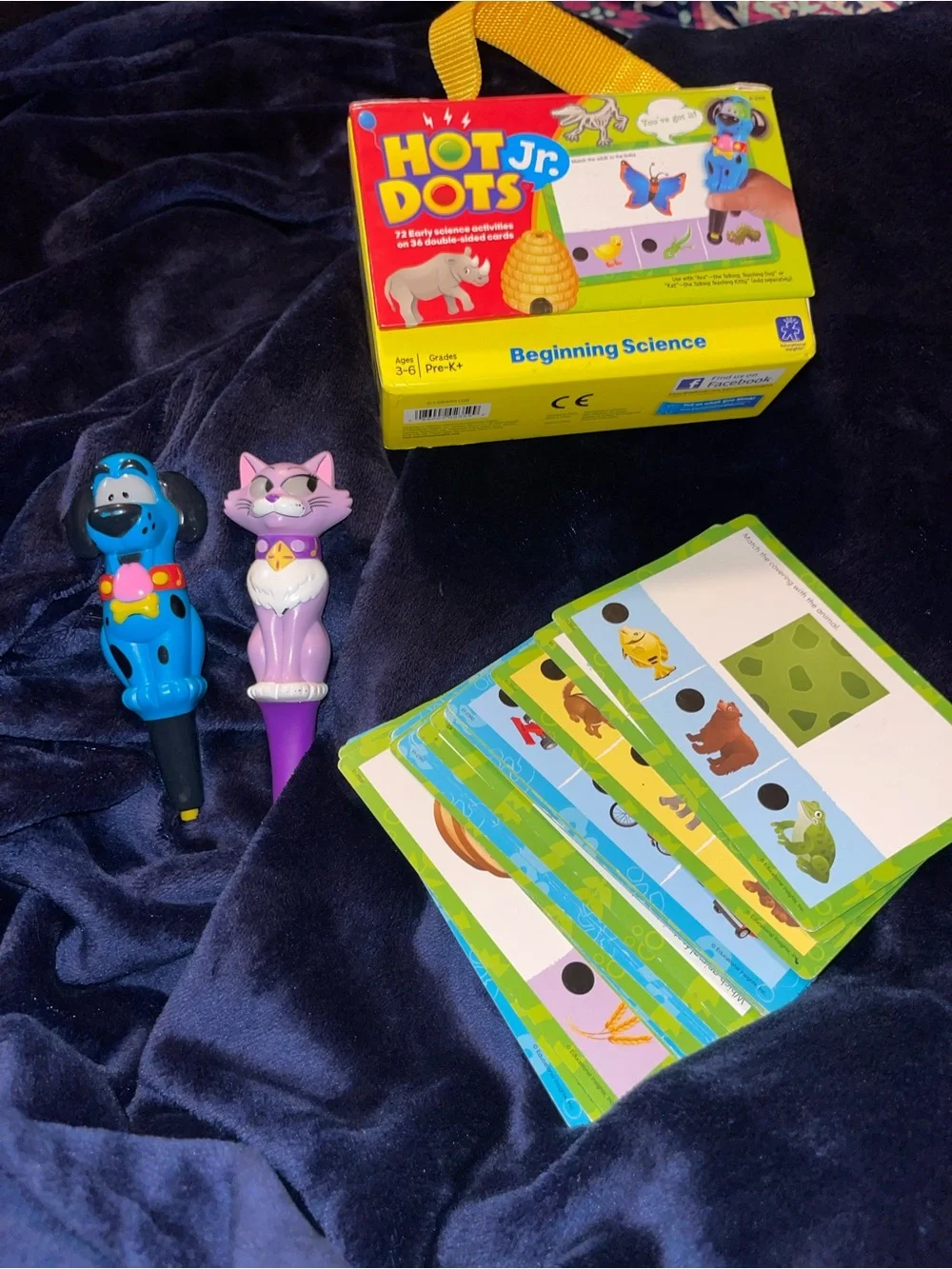 Hot Dots Jr Beginning Science Interactive Learning Set - Yellow